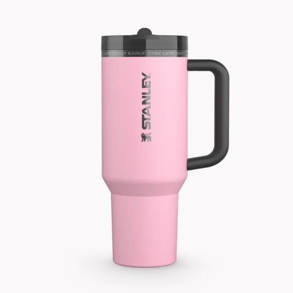 Stanley Messi Pink Quencher ProTour Tumbler with Flip Straw - 40oz - Picture 2 of 4